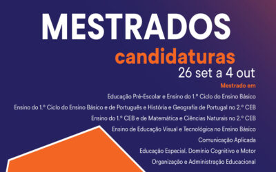 Candidaturas mestrados 3.ª fase